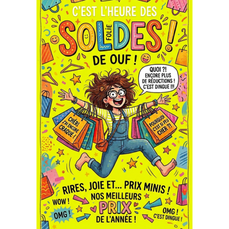 Affiche soldes de ouf Plastification:Non plastifié Format:A2 40x60cm
