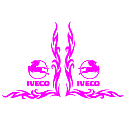 kit-decor-vitres-laterales-iveco-rose